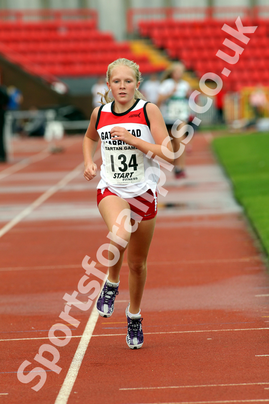 Ellie McMahon 1500 metres, Gateshead Tartan Games